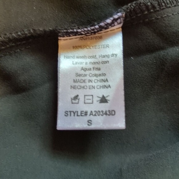 Anthropologie Paper Crane Polka Dot Tank Top Black Womens S Metallic Festival - Picture 7 of 7